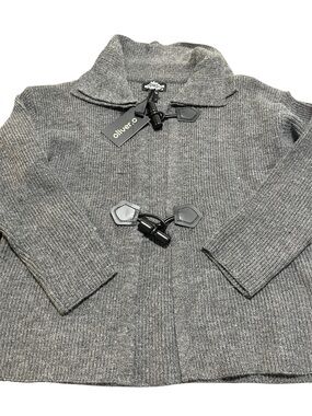oliver.o toggle Front Sweater Jacket